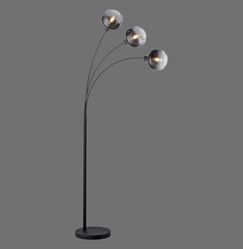 Lampadar Paul Neuhaus ZEA 3xE14 Negru