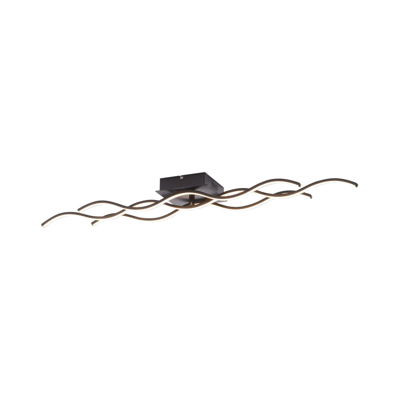 Plafoniera Paul Neuhaus WAVE LED Negru