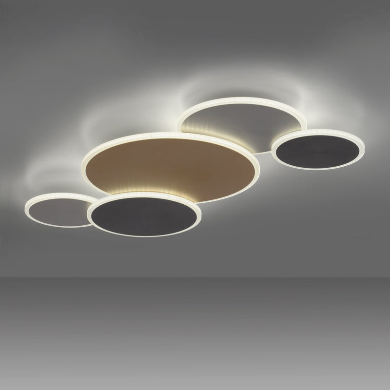 Plafoniera Paul Neuhaus Q-PIATO 5xLED Multicolor