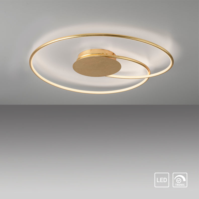 Plafoniera Paul Neuhaus NASTRO LED Auriu