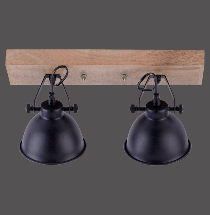Plafoniera Paul Neuhaus SAMIA 2xE14 Negru