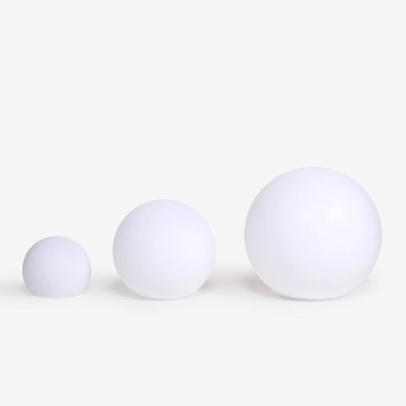 Lampa Exterior Zuma Line BALL 1xE27 Alb