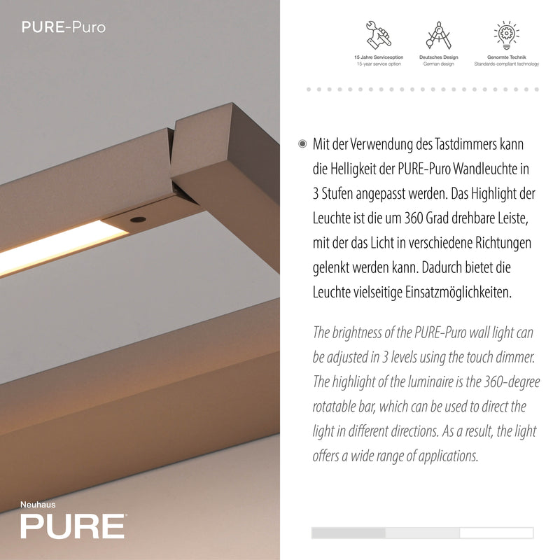 Aplica Paul Neuhaus PURE PURO LED Maro