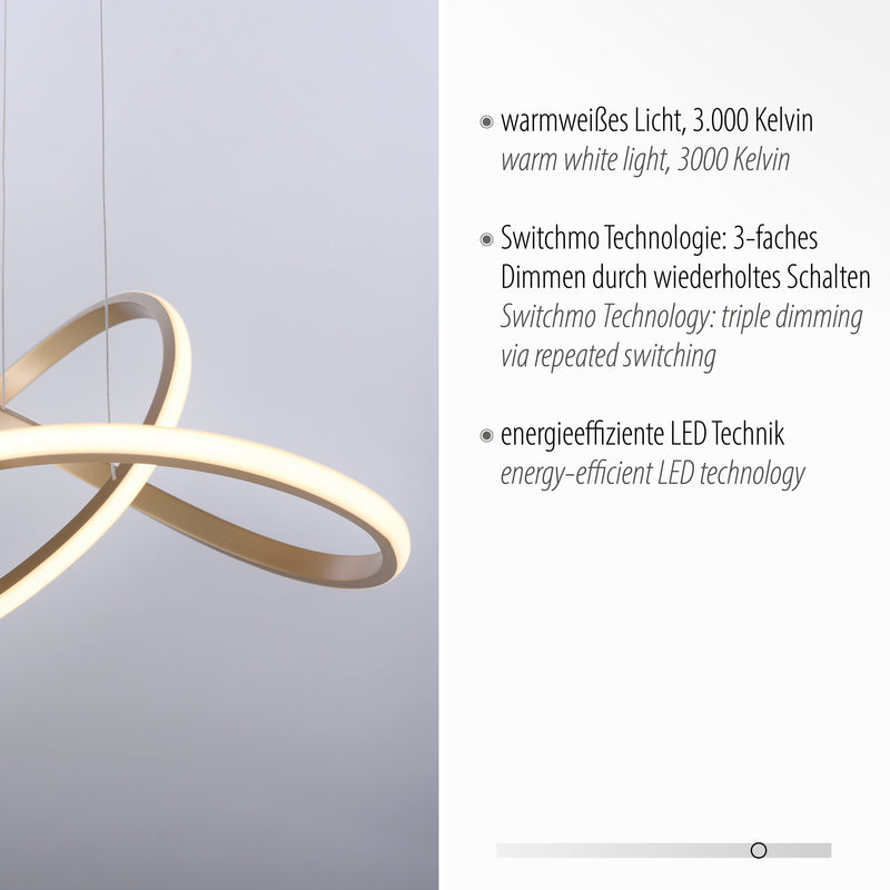 Lustra Paul Neuhaus MARIA LED Alama Mat