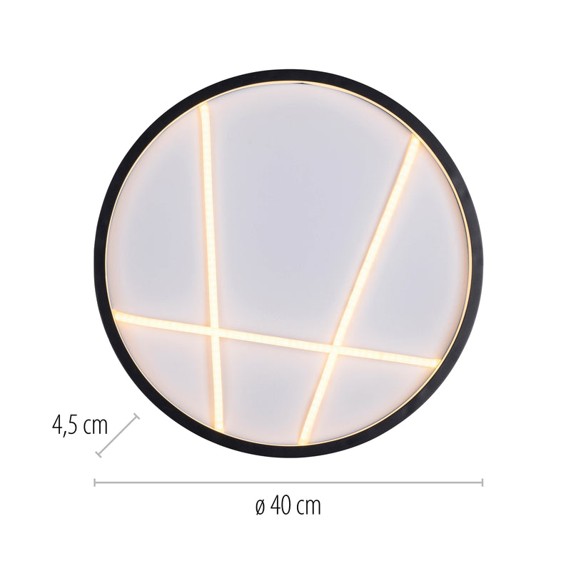 Plafoniera Paul Neuhaus MIKADO LED Negru