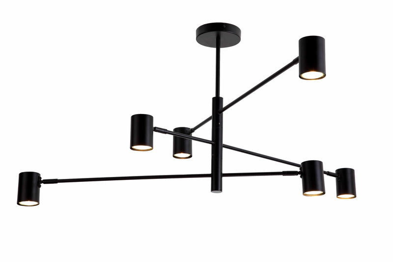 Lustra Zuma Line PEDRO 6xGU10 Negru
