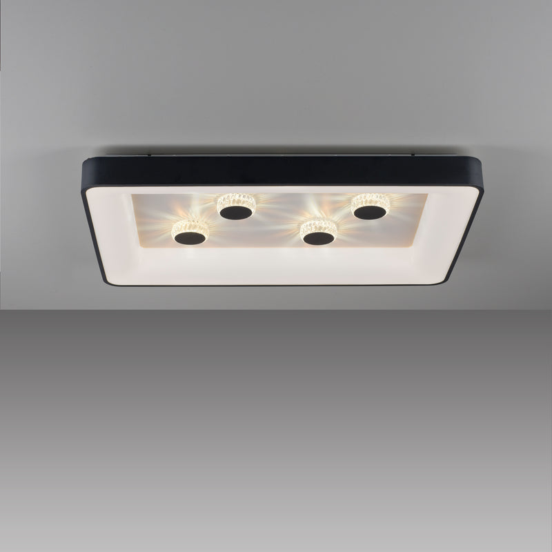 Plafoniera Paul Neuhaus VERTIGO LED Negru
