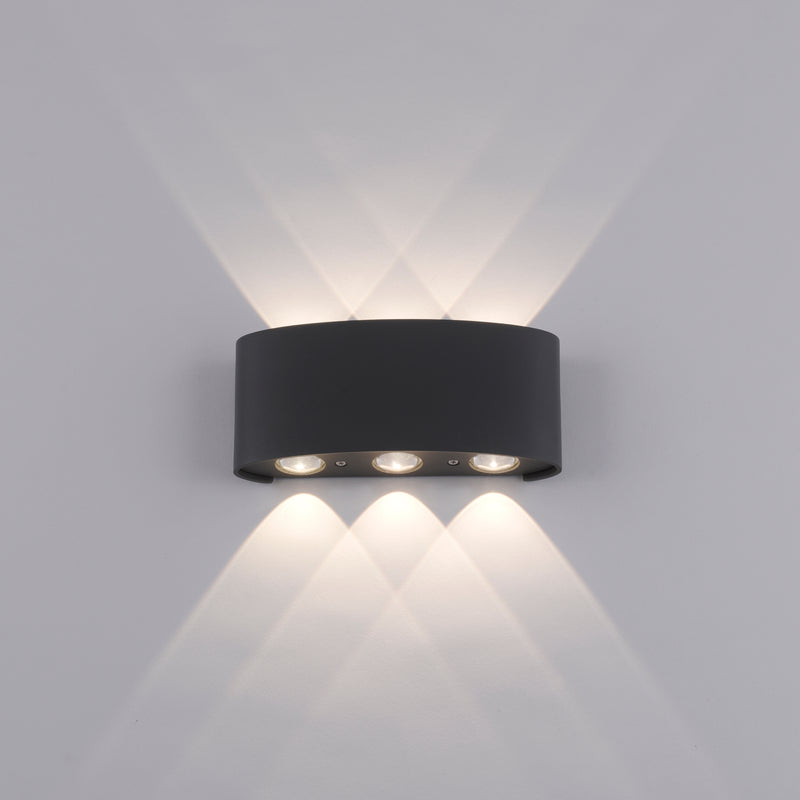 Aplica Paul Neuhaus CARLO 6xLED Antracit