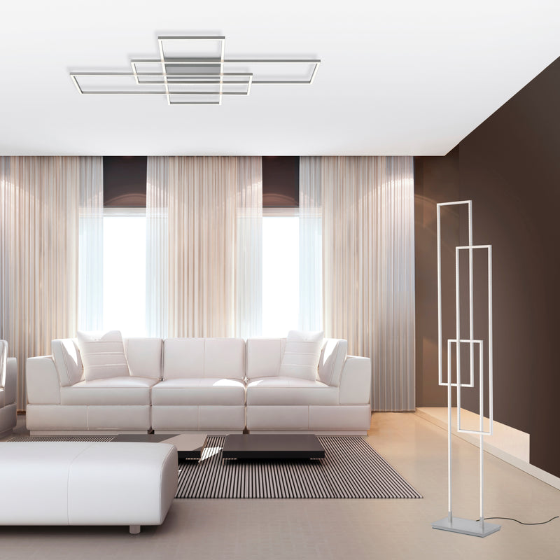 Plafoniera Paul Neuhaus Q-INIGO 3xLED Otel