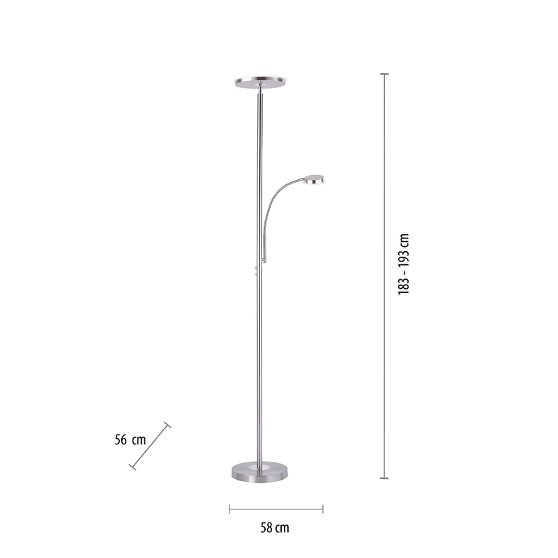 Lampadar Paul Neuhaus HANS 2xLED Otel