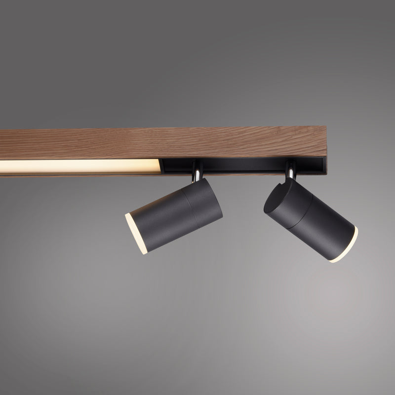 Plafoniera Paul Neuhaus PURE-LINES 5xLED Lemn Natural