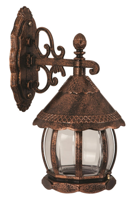 Felinar stil clasic, din aluminiu, culoare marorengi – BAP-68184-BKR-M2