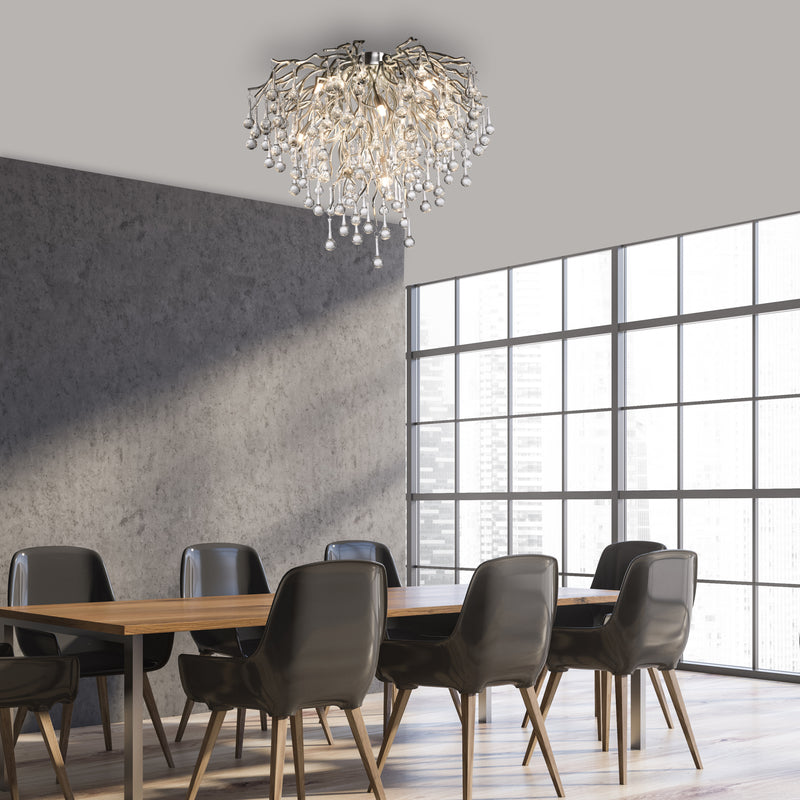 Plafoniera Paul Neuhaus ICICLE 9xG9 Otel