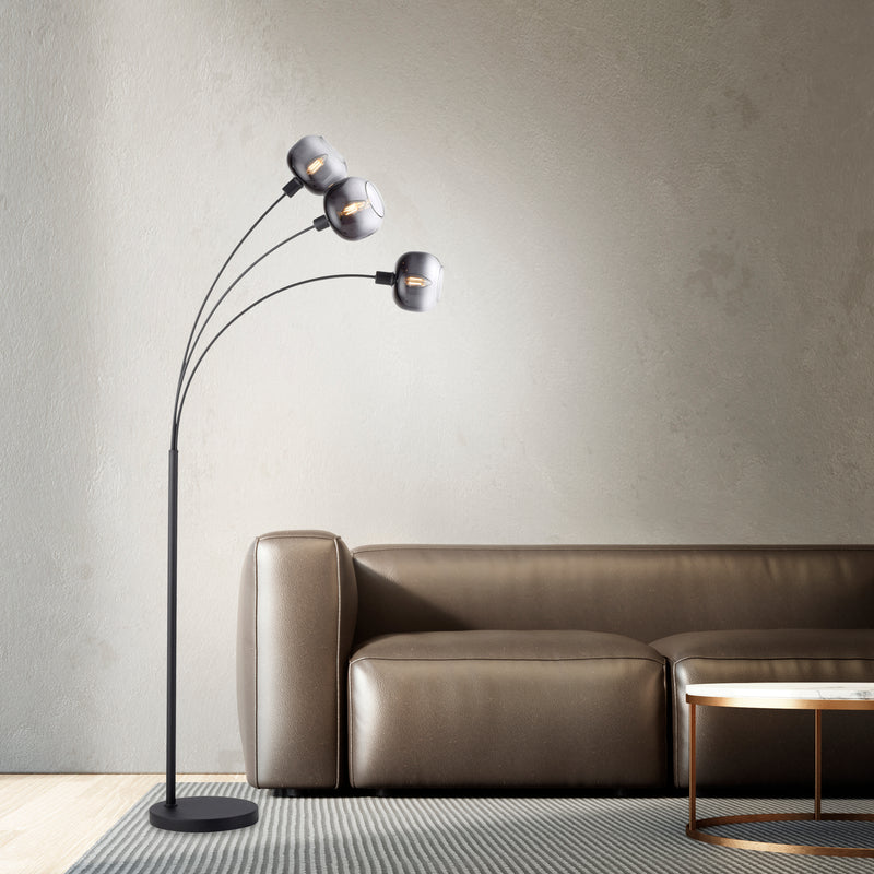 Lampadar Paul Neuhaus ZEA 3xE14 Negru