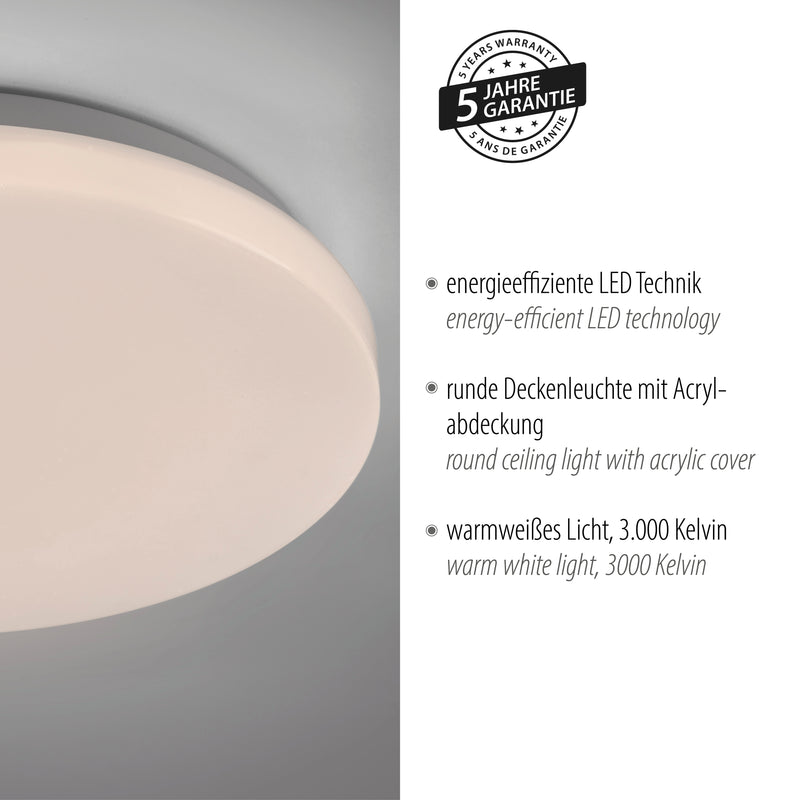 Plafoniera Paul Neuhaus URANUS LED Alb