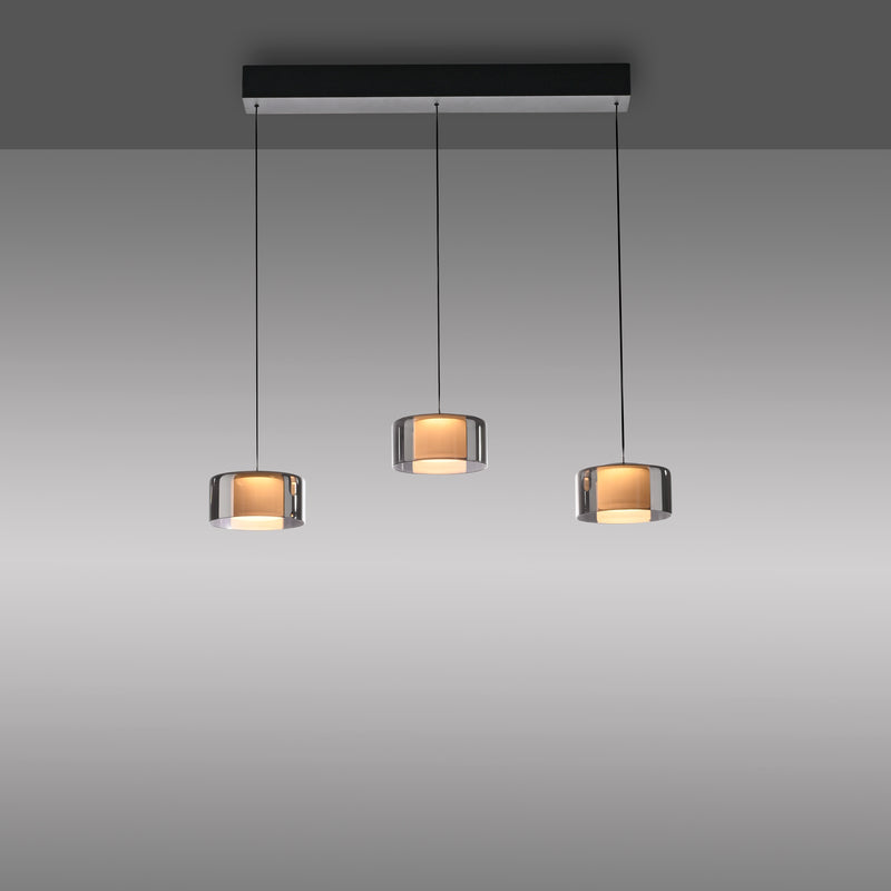 Lustra Paul Neuhaus RIKA 3xLED Negru