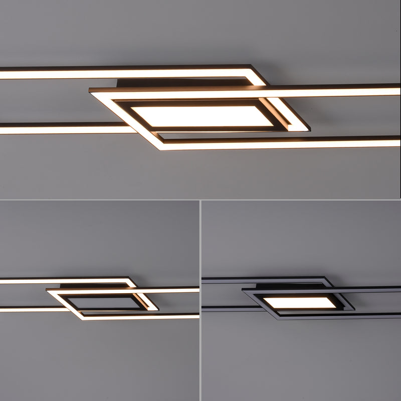 Plafoniera Zuma Line ASMIN LED Negru