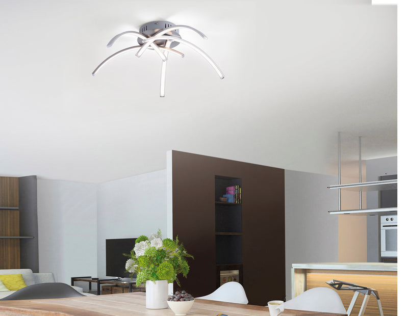 Plafoniera Paul Neuhaus VALERIE 5xLED Otel