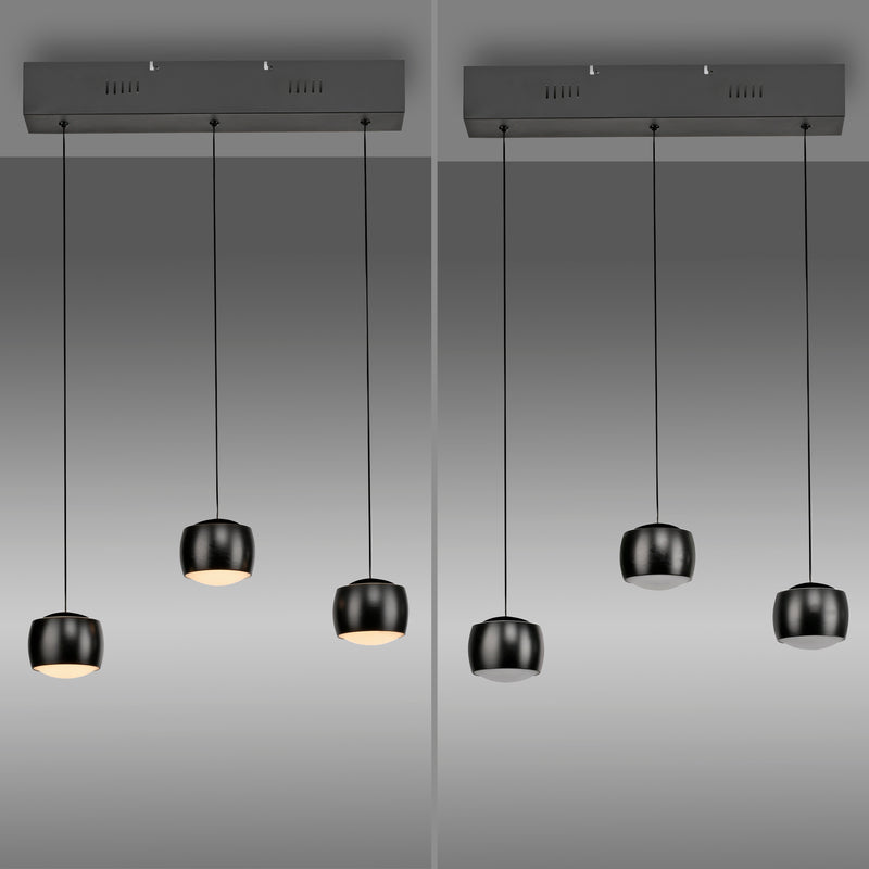 Lustra Paul Neuhaus BALLINI 3xLED Negru