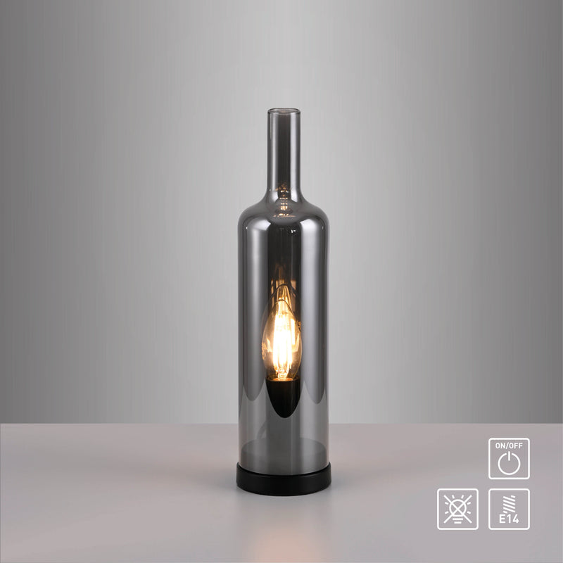 Veioza Paul Neuhaus BOTTLE 1xE14 Fumuriu