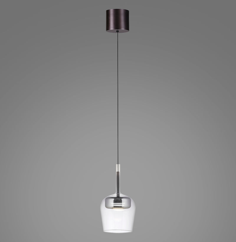 Lustra Paul Neuhaus Q-KON LED Argintiu