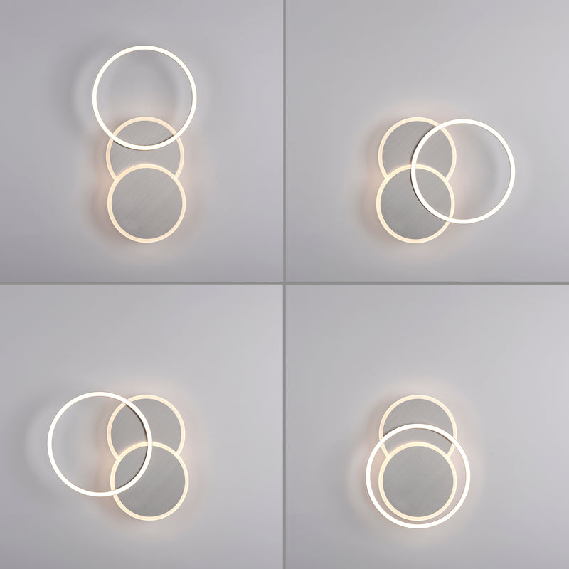 Plafoniera Paul Neuhaus SEVENT LED Argintiu