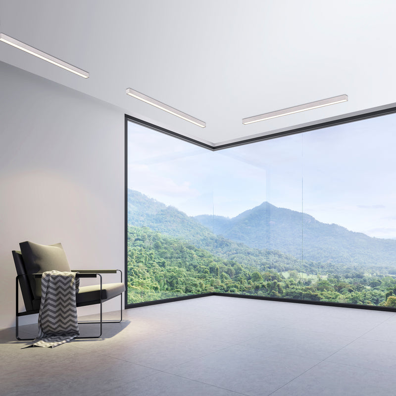 Plafoniera Paul Neuhaus PURE-LINES LED Aluminiu