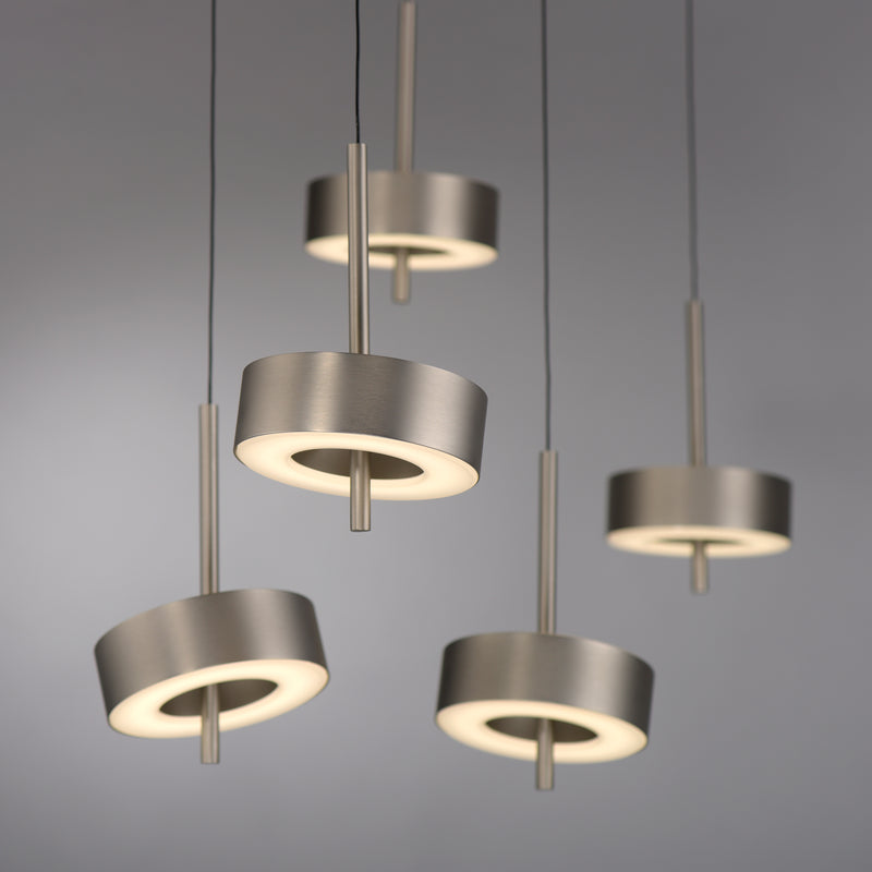 Lustra Paul Neuhaus Q-ROTATE 5xLED Aluminiu