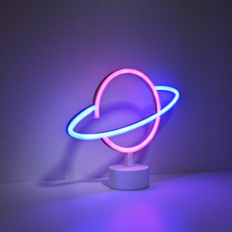 Veioza Zuma Line NEON-SATURN LED Multicolor