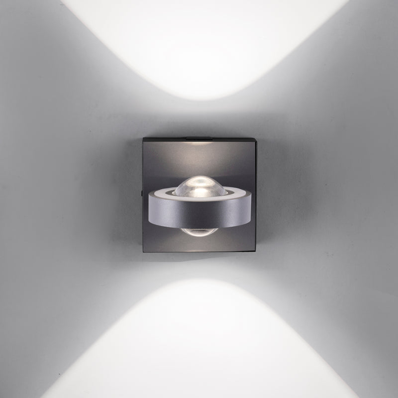 Aplica Paul Neuhaus Q-MIA 4xLED Antracit