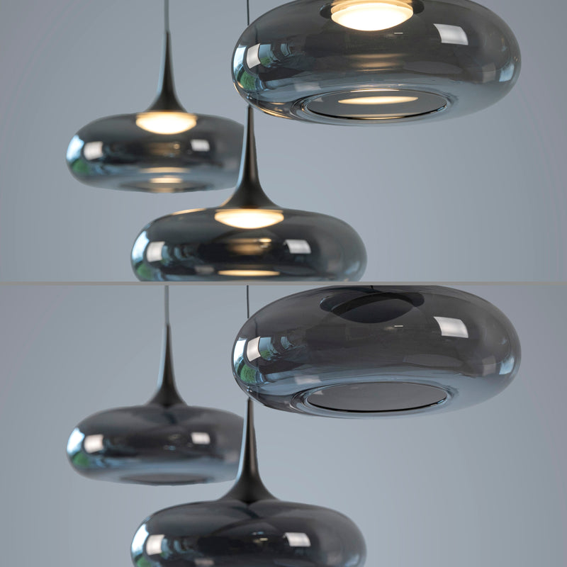 Lustra Paul Neuhaus POSH 3xLED Gri