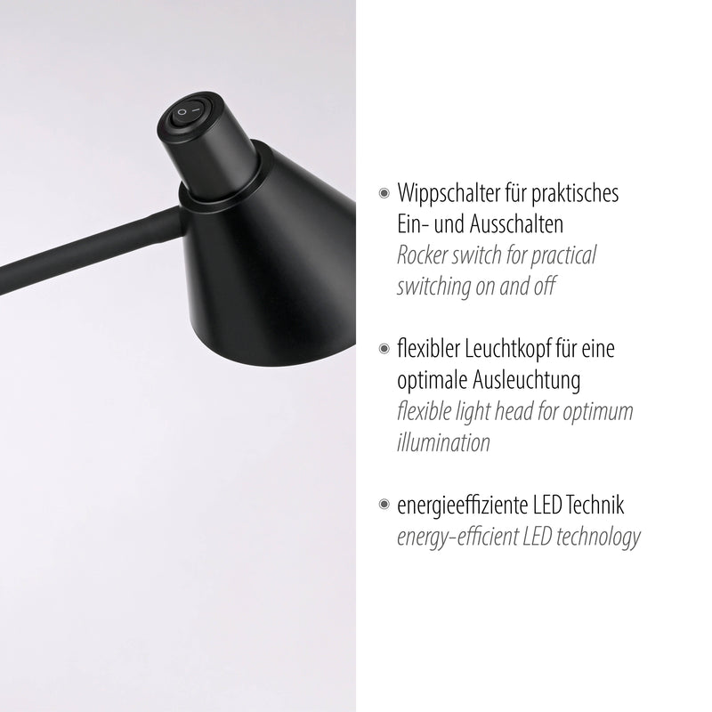 Lampadar Paul Neuhaus PIXIE LED Negru