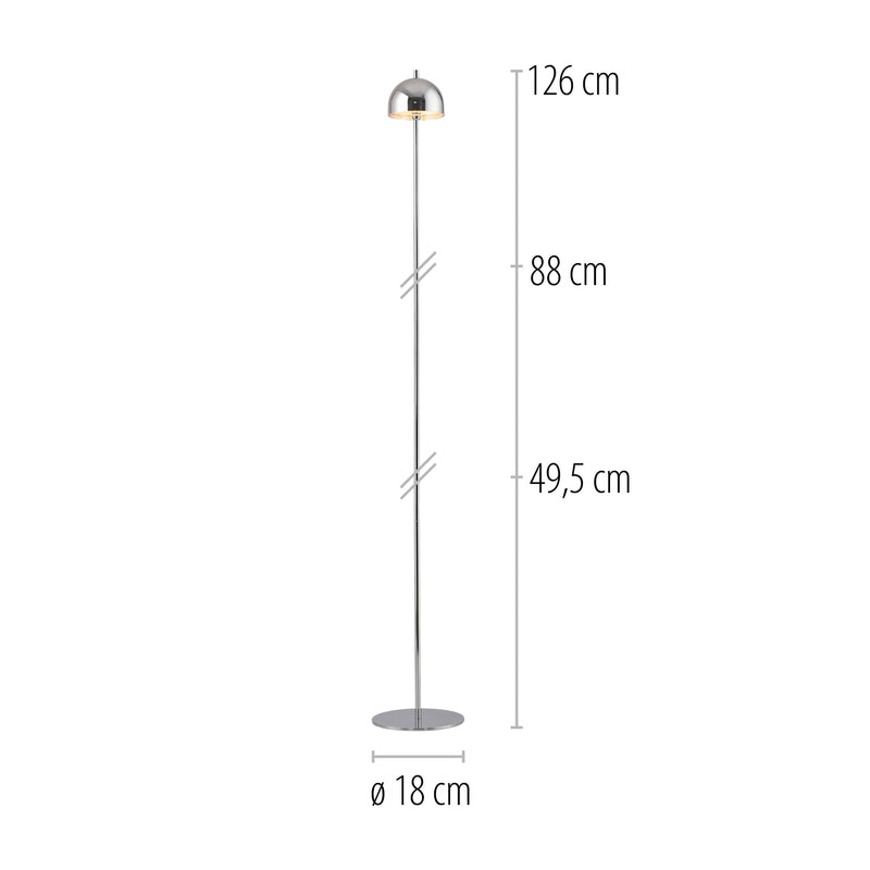 Lampadar Paul Neuhaus BELLIS LED Crom