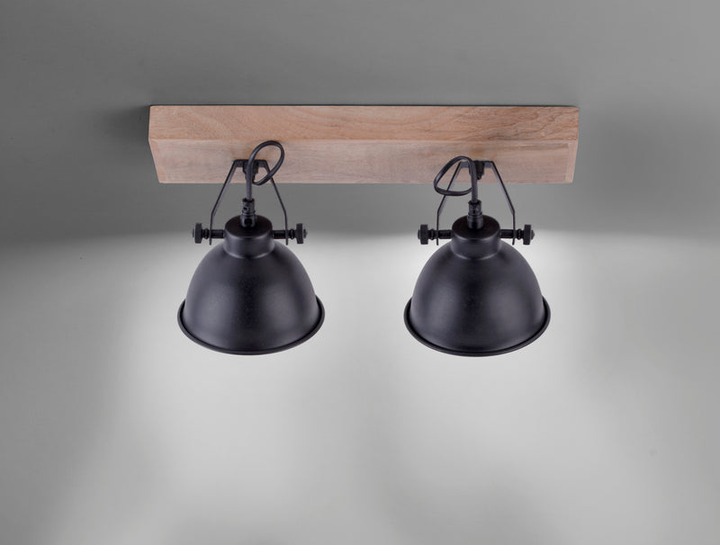 Plafoniera Paul Neuhaus SAMIA 2xE14 Negru