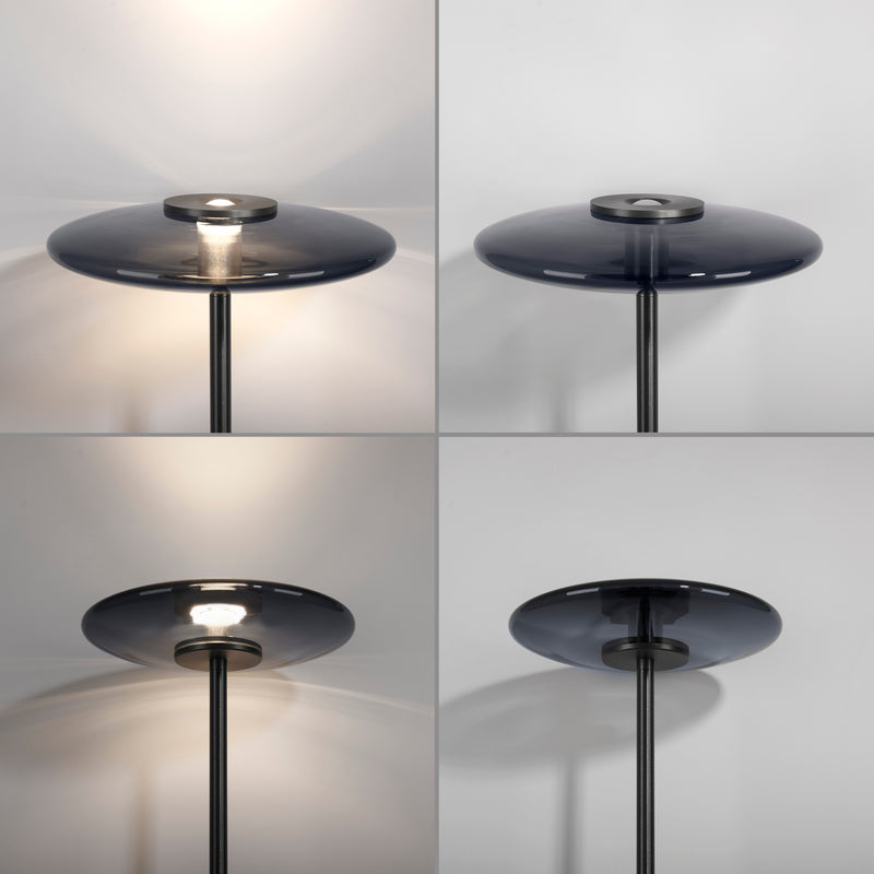 Lampadar Paul Neuhaus PURE VITRUM 2xLED Gri