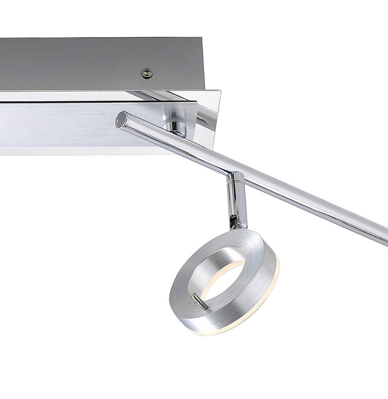 Plafoniera Paul Neuhaus SILEDA 4xLED Aluminiu