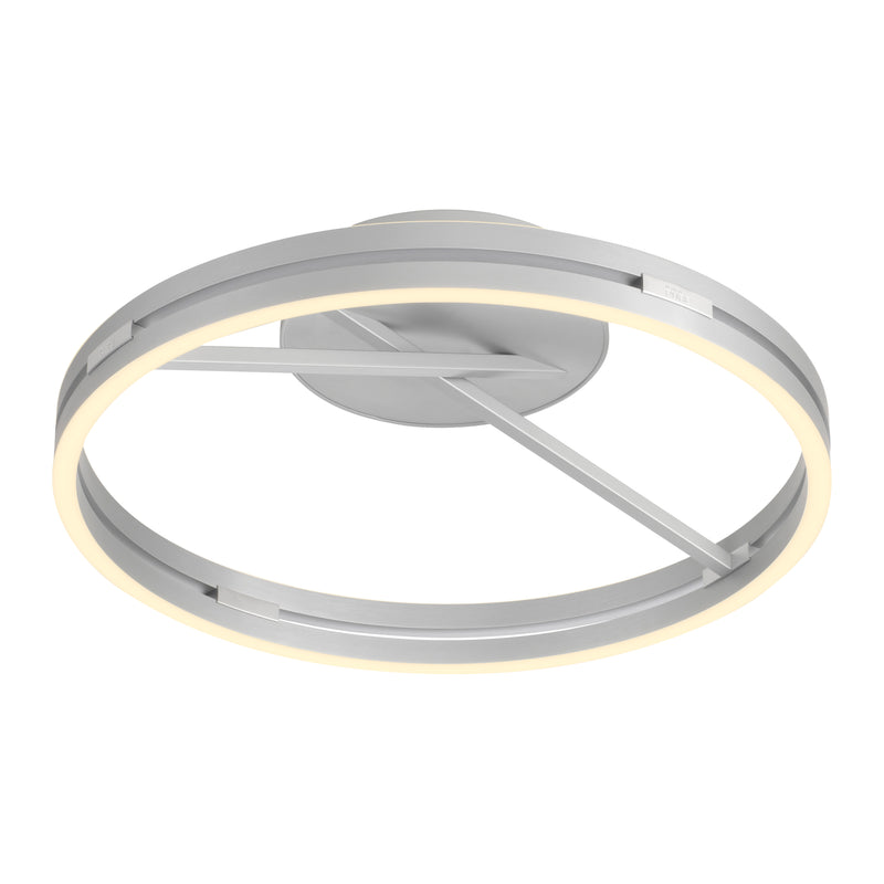 Plafoniera Paul Neuhaus PURE LOOP 2xLED Aluminiu