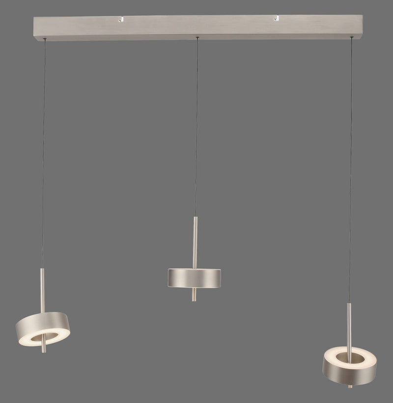 Lustra Paul Neuhaus Q-ROTATE 3xLED Aluminiu