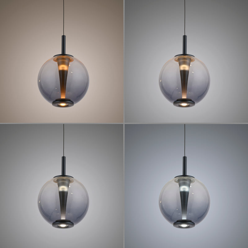 Lustra Paul Neuhaus PURE INFINITY LED Gri
