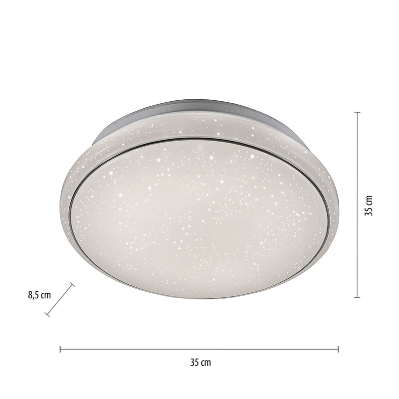 Plafoniera Paul Neuhaus JUPITER LED Alb