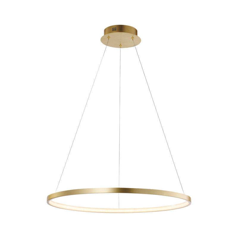 Lustra Paul Neuhaus CIRCLE LED Auriu