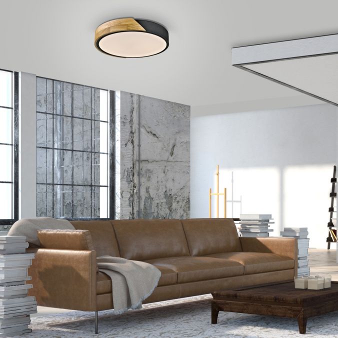 Plafoniera Zuma Line BILA LED Negru