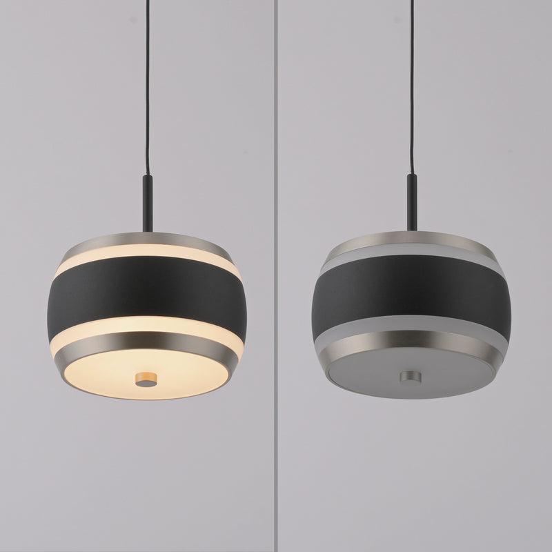 Lustra Paul Neuhaus PURE FALLING RINGS LED Negru