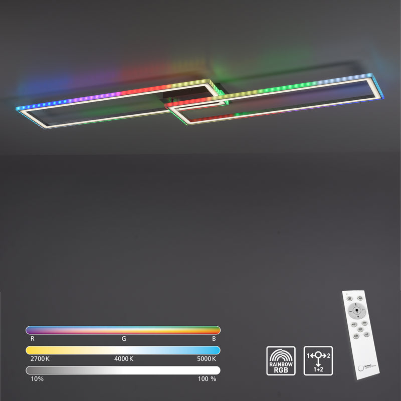 Plafoniera Paul Neuhaus FELIX60 2xLED Argintiu