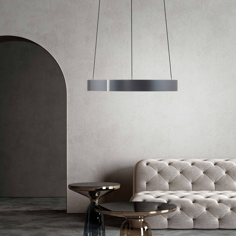 Lustra Paul Neuhaus PURE E-CLIPSE 2xLED Gri