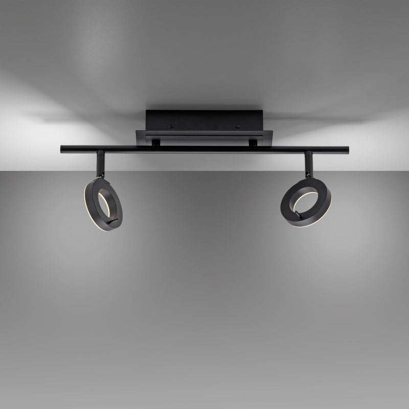 Plafoniera Paul Neuhaus SILEDA 2xLED Negru