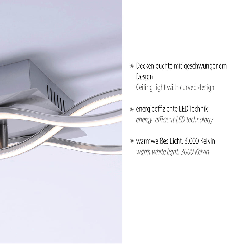 Plafoniera Paul Neuhaus WAVE 3xLED Otel