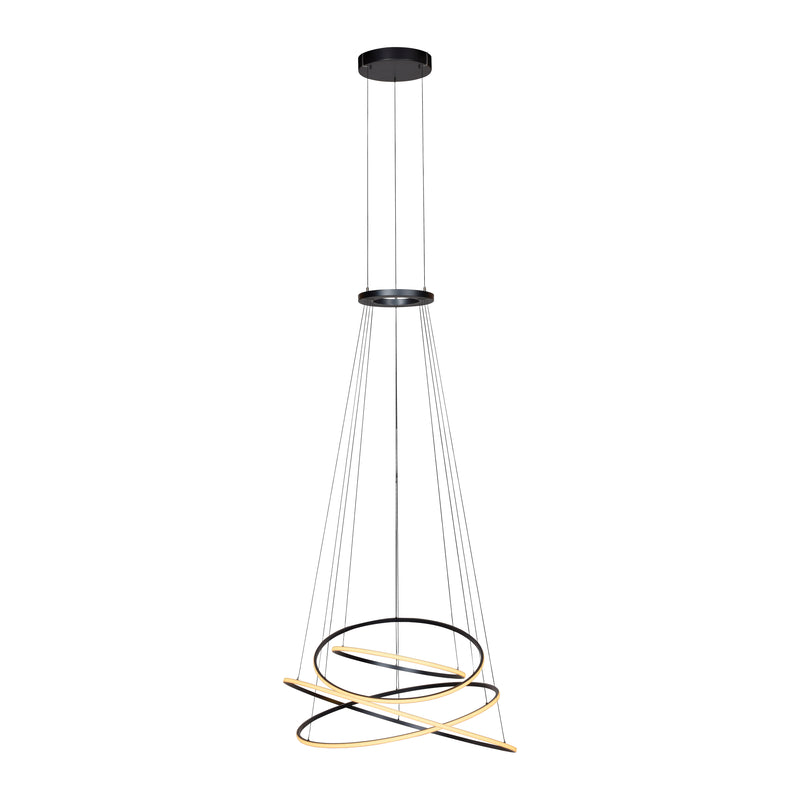 Lustra Paul Neuhaus PURE E-FLYING RINGS LED Gri