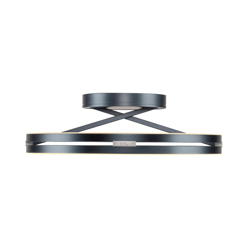 Plafoniera Paul Neuhaus PURE LOOP 2xLED Gri