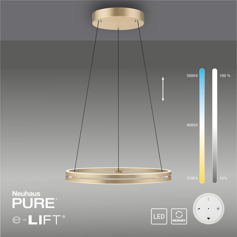 Lustra Paul Neuhaus PUREE-LOOP 2xLED Alama Mat